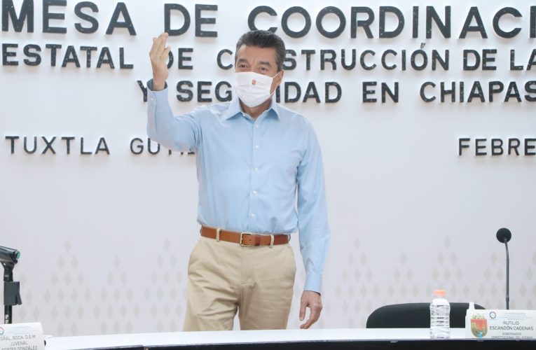 Exhorta Rutilio Escandón a mantener las medidas preventivas contra la influenza y el COVID-19