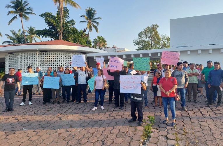 Trabajadores de Hotel Kamico en paro de labores, luchan por que respeten su contrato colectivo de trabajo