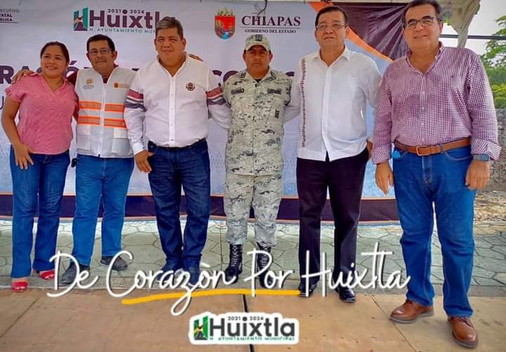 INAUGURAN ARCO LECTOR DE SEGURIDAD EN LA SALIDA HUIXTLA-TAPACHULA