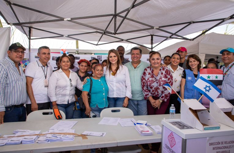 ROSY URBINA PRESIDE CONMEMORACIÓN DEL DÍA MUNDIAL DEL REFUGIADO EN TAPACHULA