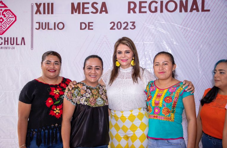 ROSY URBINA PRESIDE XIII MESA REGIONAL DE IGUALDAD DE GÉNERO EN TAPACHULA