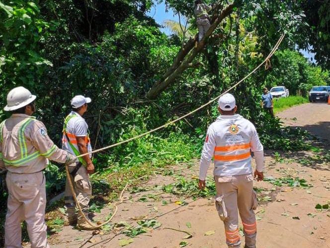 Gobierno de Julio Gamboa fortalece medidas de prevención por temporada de lluvias