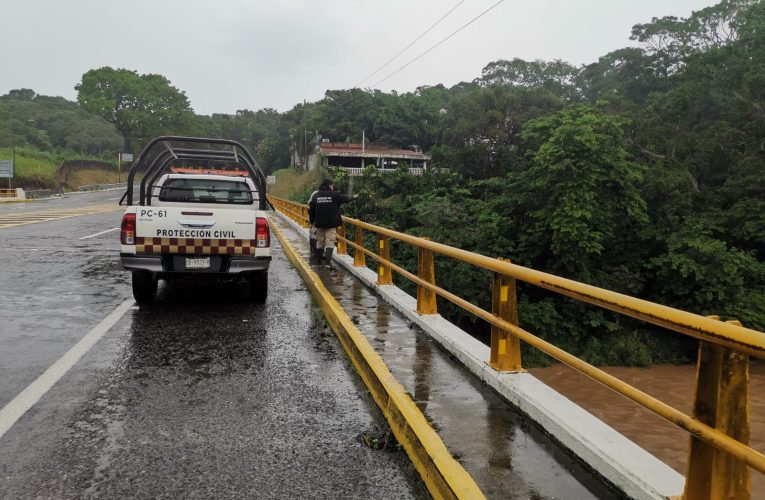 PROTECCIÓN CIVIL INSTRUMENTA RECORRIDOS PREVENTIVOS POR PRESENCIA DE LLUVIA