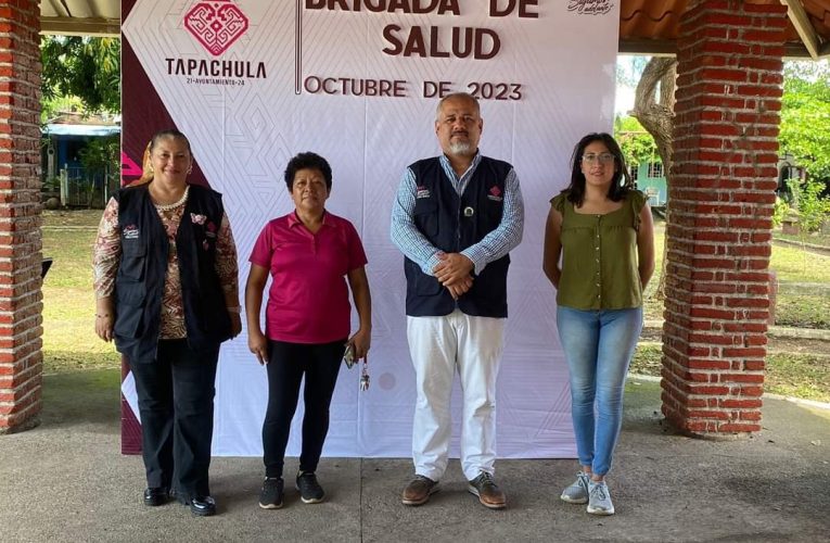 CON BRIGADA DE SALUD SE ATIENDE A MUJERES DE COLONIAS DEL SUR DE LA CIUDAD DE TAPACHULA 