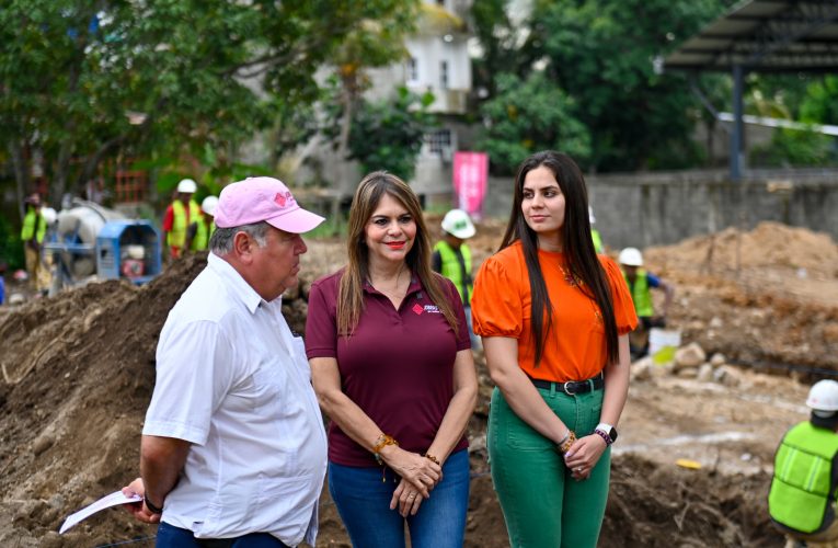 SUPERVISA AYUNTAMIENTO AVANCE DE ESPACIO DEPORTIVO EN COLONIA EL PROGRESO