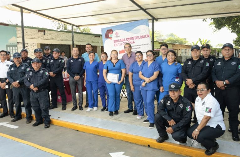 AYUNTAMIENTO DE TAPACHULA CONMEMORA DÍA DEL ODONTÓLOGO CON BRIGADA PARA ELEMENTOS DE TRÁNSITO Y VIALIDAD MUNICIPAL