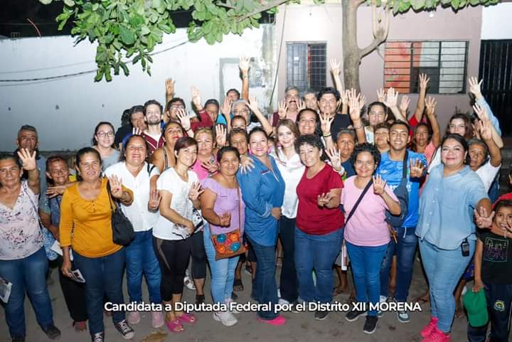Exhorta Rosy Urbina a votar por el 6 de 6 en las próximas elecciones para continuar la transformación de México