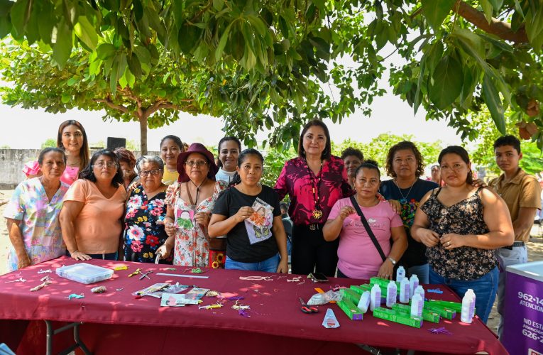 FORTALECEN PROGRAMA “MUJER ESTAMOS CONTIGO” EN TAPACHULA