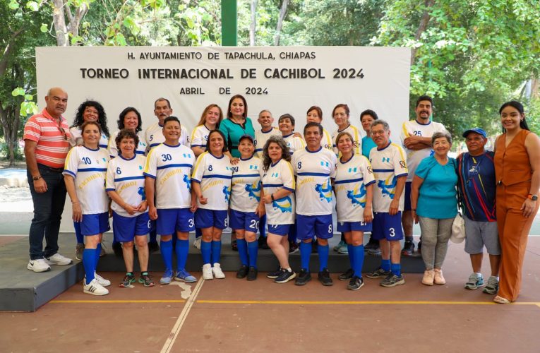 ORGANIZA AYUNTAMIENTO DE TAPACHULA TORNEO INTERNACIONAL DE CACHIBOL 2024