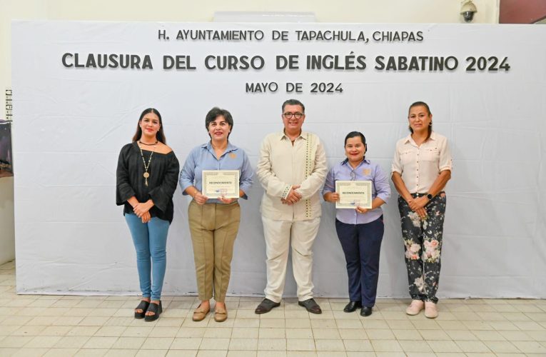 CLAUSURA AYUNTAMIENTO CURSO DE INGLES SABATINO 2024 VERSIÓN 2