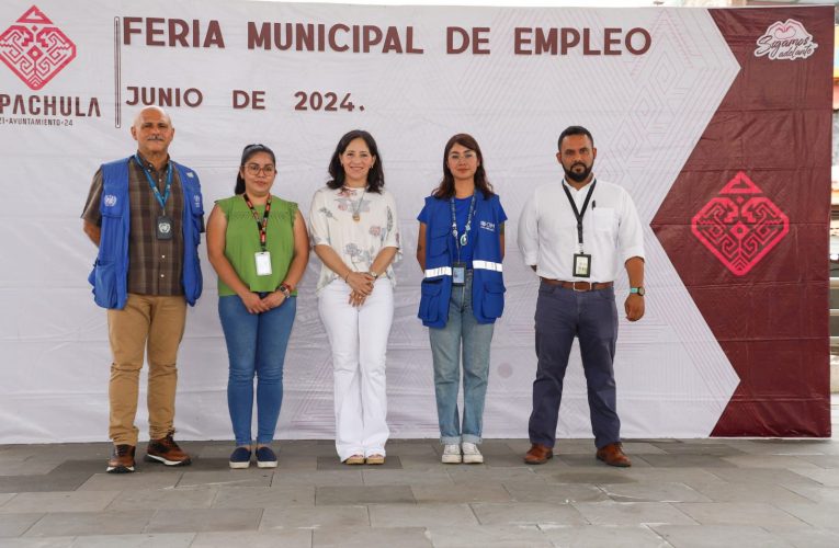 REALIZA AYUNTAMIENTO DE TAPACHULA FERIA MUNICIPAL DEL EMPLEO 2024