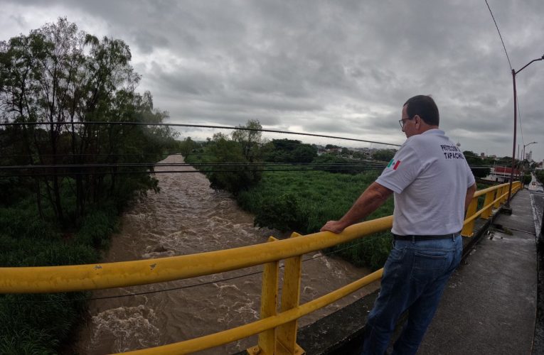 PROTECCIÓN CIVIL MONITOREA RÍOS DE TAPACHULA