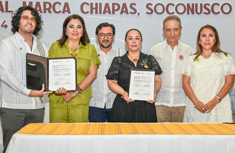 AYUNTAMIENTO DE TAPACHULA Y MARCA CHIAPAS FIRMAN CONVENIO DE COLABORACIÓN